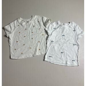 Girls Art Class & Cat & Jack Tee Bundle Sz 6/7